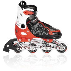 Amila Inline Αυξομειούμενα Rollers Κόκκινα Παιδικά