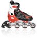 Amila Inline Αυξομειούμενα Rollers Κόκκινα Παιδικά